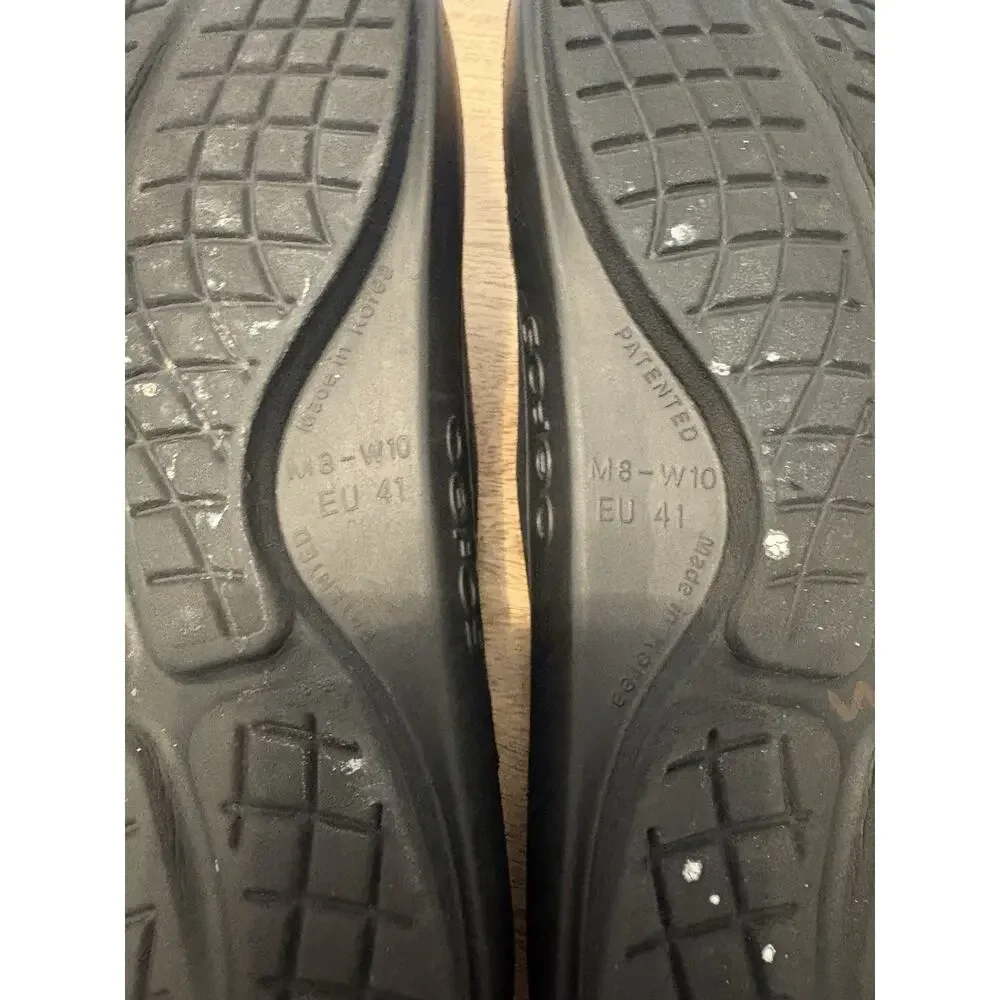 OOFOS Ooahh Recovery Slide Sandals Black Men’s Size 8 Comfort Slip-On